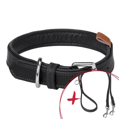 pawberry Set Gassi L-XL Hundehalsband + Hundeleine Melun – Ansicht 2