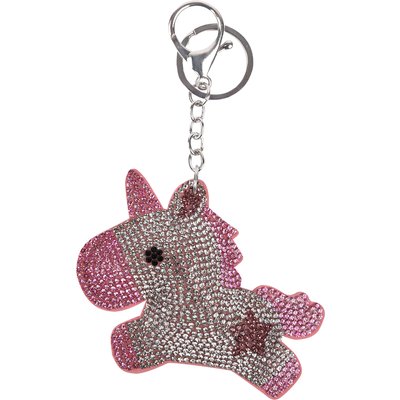 WALDHAUSEN Anhänger Einhorn rosa-silber