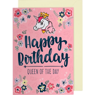 Soulhorse Grußkarte Comic Style Happy Birthday