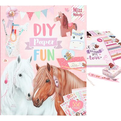 Miss Melody DIY Paper Fun Book 