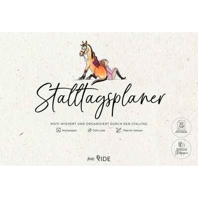 mrs. RIDE Stalltagsplaner 