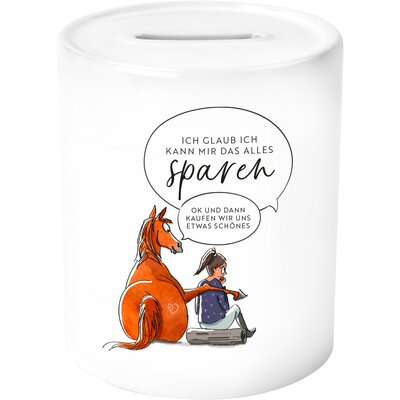 mrs. RIDE Spardose weiß | Sparen