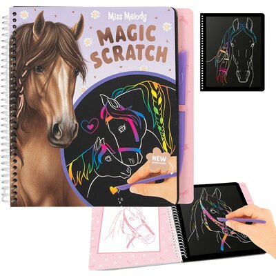 Miss Melody Magic Scratch Book 