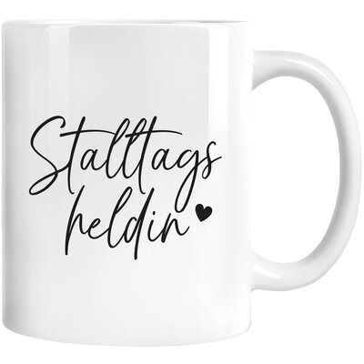 mrs. RIDE Keramiktasse white | Stalltagsheldin