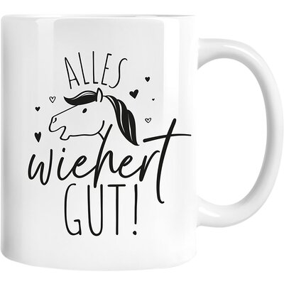 mrs. RIDE Keramiktasse white | wiehert