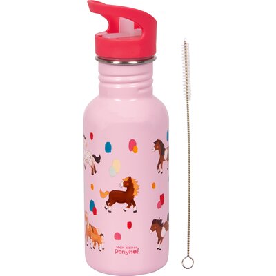 DIE SPIEGELBURG Edelstahlflasche Mein kleiner Ponyhof – Ansicht 2