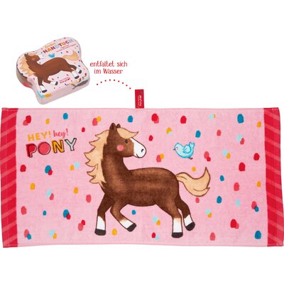 DIE SPIEGELBURG Zauberhandtuch Mein kleiner Ponyhof – Ansicht 2