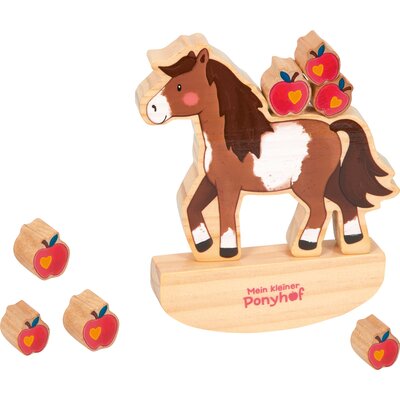DIE SPIEGELBURG Stapelspiel Mein kleiner Ponyhof 
