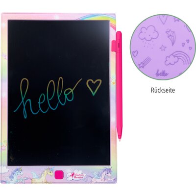 DIE SPIEGELBURG LCD Schreibtafel Einhorn Paradies – Ansicht 2