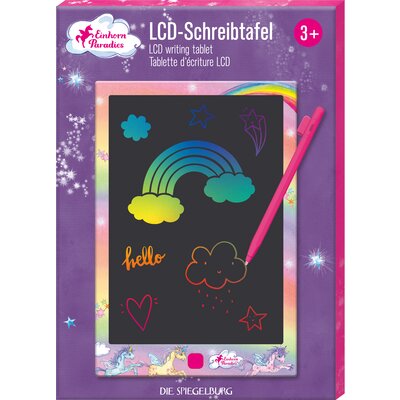 DIE SPIEGELBURG LCD Schreibtafel Einhorn Paradies – Ansicht 1