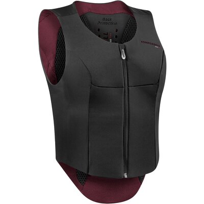 KOMPERDELL Rückenprotektor Ballistic FlexFit Slim schwarz/bordeaux | XXS