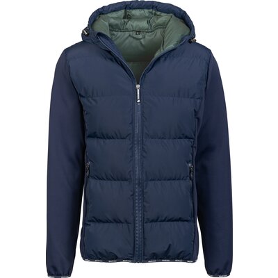 black forest Materialmix-Jacke navy | XS