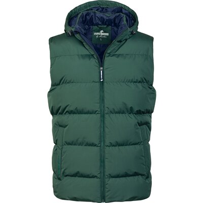 black forest Steppweste mit Kapuze race green | XS