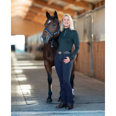 black forest Jeans-Jodhpur-Reithose mit Grip-Vollbesatz – Ansicht 9