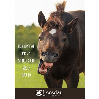 Loesdau Gutschein zum Drucken Funny Face