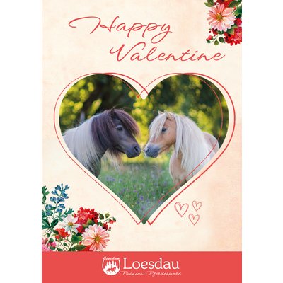 Loesdau Gutschein zum Drucken Happy Valentine