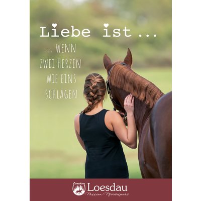 Loesdau Gutschein zum Drucken Liebe ist