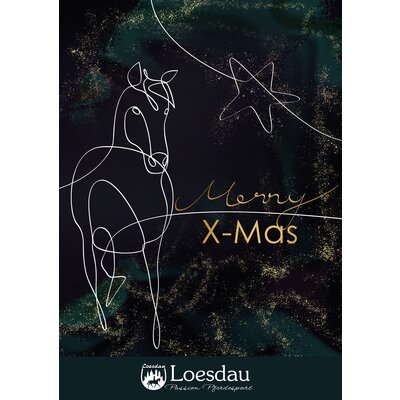 Loesdau Gutschein zum Drucken Merry X-Mas
