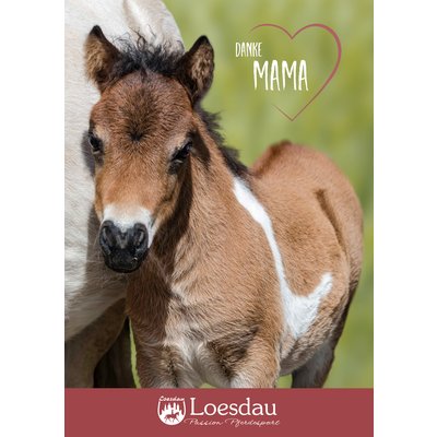 Loesdau Gutschein zum Drucken Danke Mama