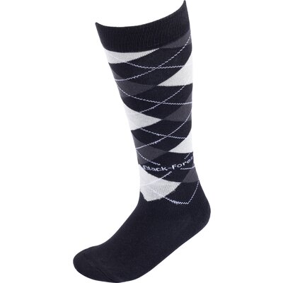 black forest Kniestrümpfe schwarz/anthrazit/grau | 35-38