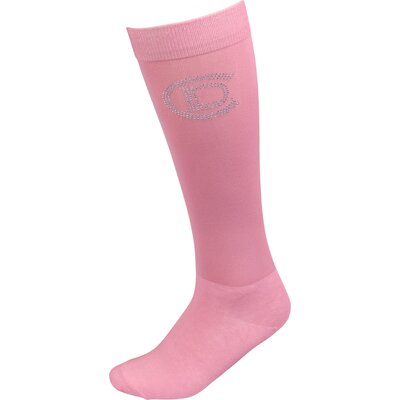 Cheval de Luxe Thinsocks mit Glitzerlogo 