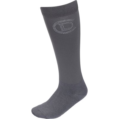 Cheval de Luxe Thinsocks mit Glitzerlogo 