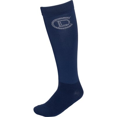 Cheval de Luxe Thinsocks mit Glitzerlogo 