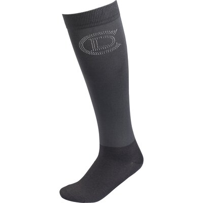 Cheval de Luxe Thinsocks mit Glitzerlogo 