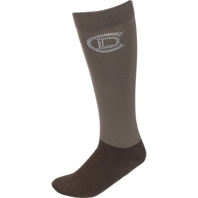 Cheval de Luxe Thinsocks mit Glitzerlogo 