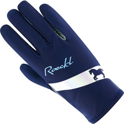 Roeckl Reithandschuhe Kapriole, für Kinder patriotblue | 3,0