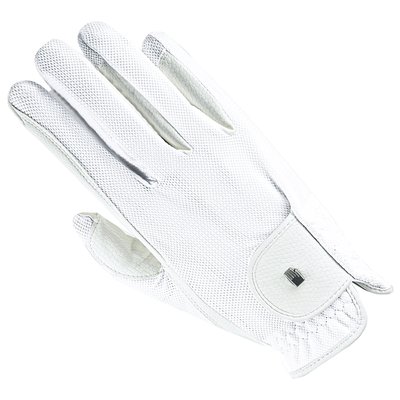 Roeckl Reithandschuhe ROECK Grip Lite weiß | 6,5