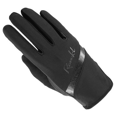 Roeckl Reithandschuhe Lorraine schwarz | 8,0