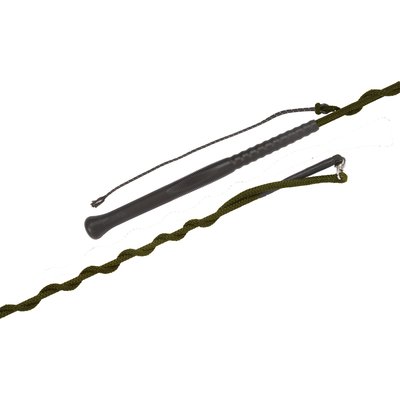 FLECK Longierpeitsche Ergo olive | 200 cm