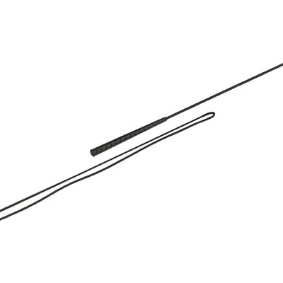 black forest Longierpeitsche, ohne Wirbel schwarz | 180 cm