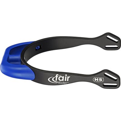 SPRENGER FairRider Sporen flach blue/black | 20 mm