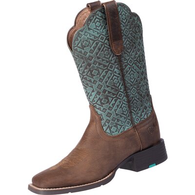 ARIAT Westernstiefel Round Up Wide Square Toe old earth | 42,5