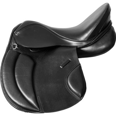John Webb Vielseitigkeitssattel Comfort Classic II schwarz | 17,5 Zoll