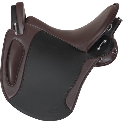 SOMMER Wanderreitsattel Spirit DS schwarz/mocca | 17,5 Zoll