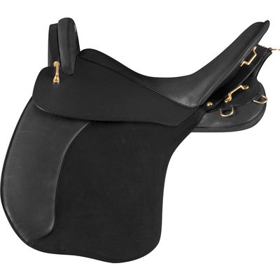 SOMMER Wanderreitsattel Evolution Compact schwarz | 17,5 Zoll