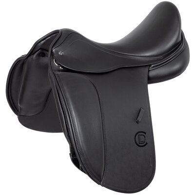 Cheval de Luxe Dressursattel Catania schwarz | 16,5 Zoll