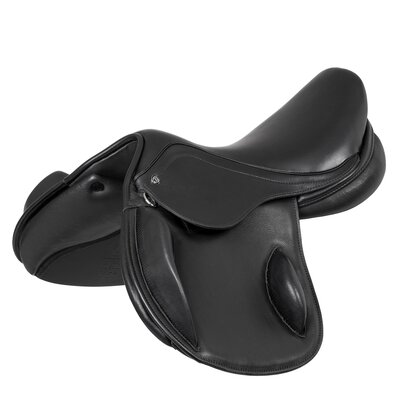 Cheval de Luxe Vielseitigkeits-Sattel Cali schwarz | 15 Zoll
