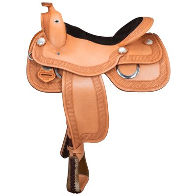Deuber & Partner Westernsattel Flex Fit Vario Equestrian natur | 16 Zoll