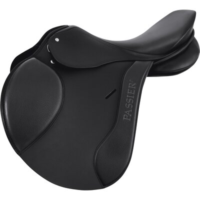 PASSIER Springsattel Performance schwarz | 17,5