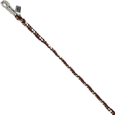 ESKADRON Anbinde- und Führstrick hazelnut/creme/choco | 2 m