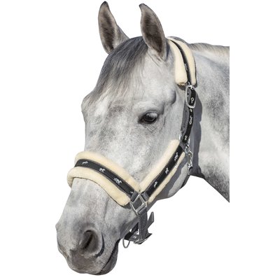 Horse-friends Webhalfter Vigo mit Kunstfell 