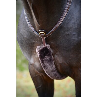 KENTUCKY Lammfell-Vorderzeugschoner brown