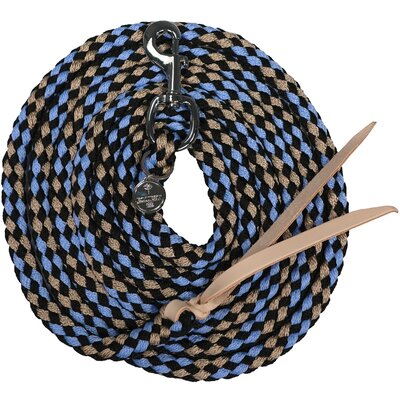 EQUEST Bodenarbeitsseil Ultimo black/beige/lightblue