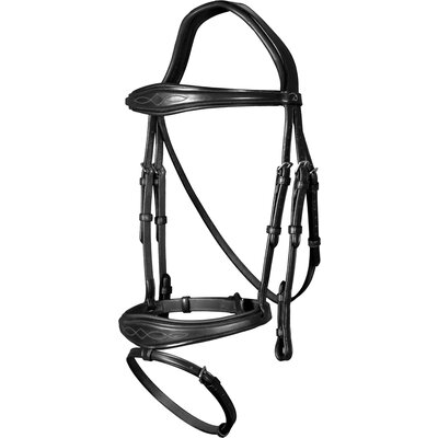 Dy'on Anatomische Trense mit kombiniertem Reithalfter NEW ENGLISH COLLECTION 