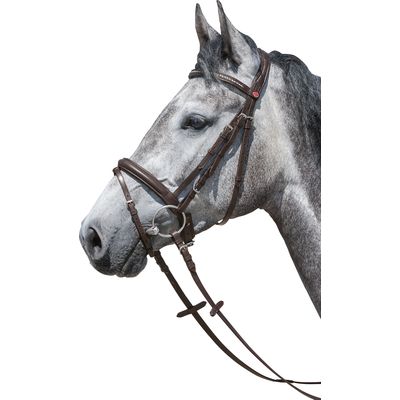 kieffer Trensenzaum Kieffer Ultrasoft® braun | X-Warmblut