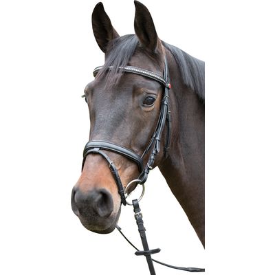 kieffer Trensenzaum Kieffer Ultrasoft® schwarz | Pony